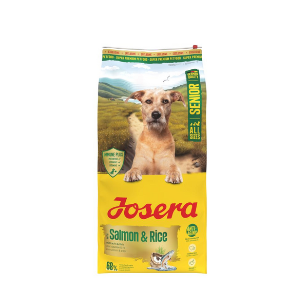 Josera Petfood Josera SP suņiem A/S Senior with Salmon&Rice 12.5 kg (SeniorPlus)