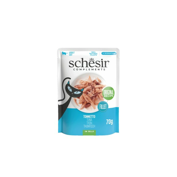 Schesir Cat Tuna In Jelly 70g - Tuncis želejā