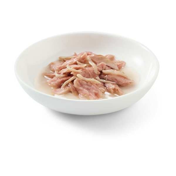 Schesir Cat Tuna with whitebaits in broth 70g - Tuncis ar anšoviem buljonā, 2 image