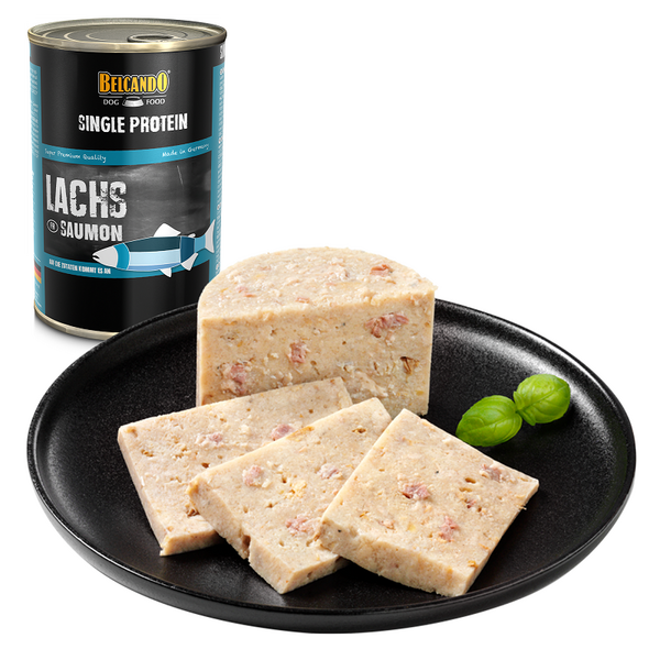 BELCANDO Single Protein Salmon 400g – Дополнительный корм для взрослых собак