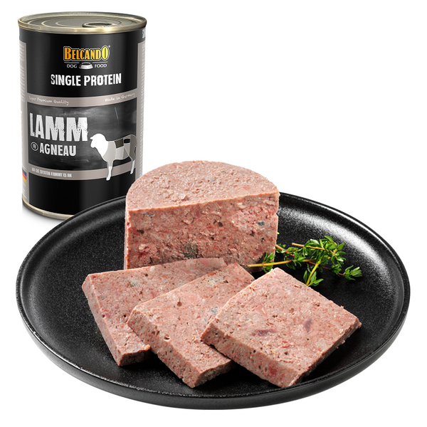 BELCANDO Single Protein Lamb 400g – Дополнительный корм для взрослых собак