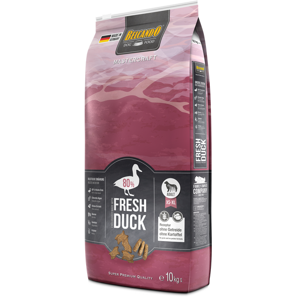 BELCANDO MASTERCRAFT FRESH DUCK 10KG - SAUSĀ SUŅU BARĪBA AR PĪLES GAĻU, 2 image
