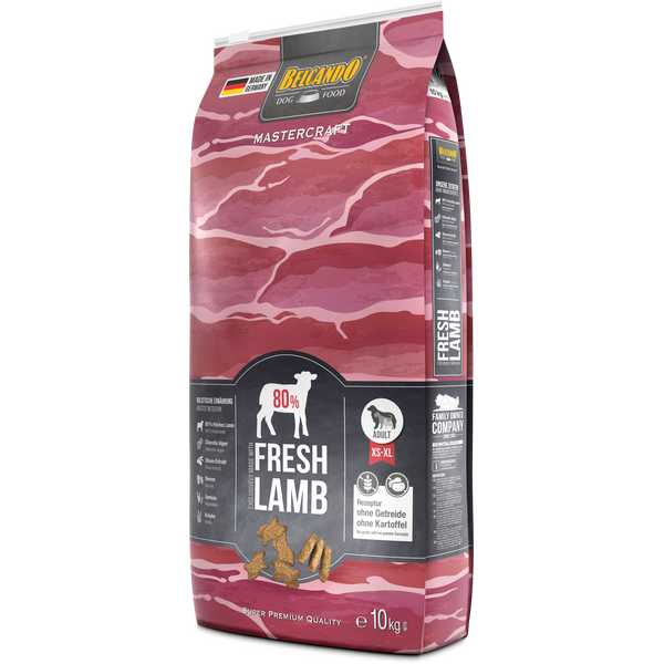 BELCANDO MASTERCRAFT FRESH LAMB 10KG - SAUSĀ SUŅU BARĪBA AR JĒRU, 2 image
