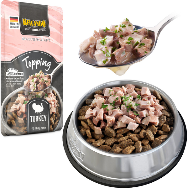 BELCANDO MASTERCRAFT TOPPING TURKEY WITH PARSLEY 100G - KONSERVI SUŅIEM