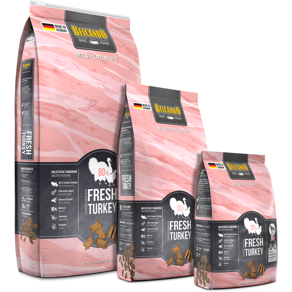 BELCANDO MASTERCRAFT FRESH TURKEY 10KG - SAUSĀ SUŅU BARĪBA AR TĪTARU, 3 image