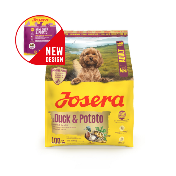Josera Petfood Josera SPE suņiem Mini Adult with Duck&Potato 10 kg