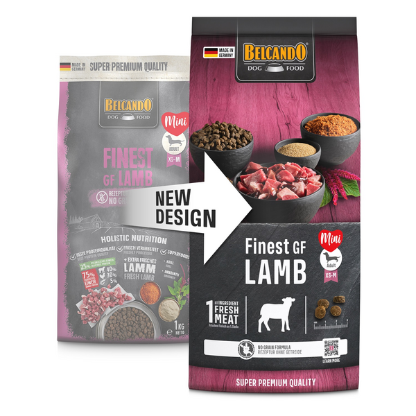 BELCANDO FINEST GF LAMB 4KG - VISU ŠĶIRŅU SUŅIEM (JĒRS UN RĪSI), 4 image