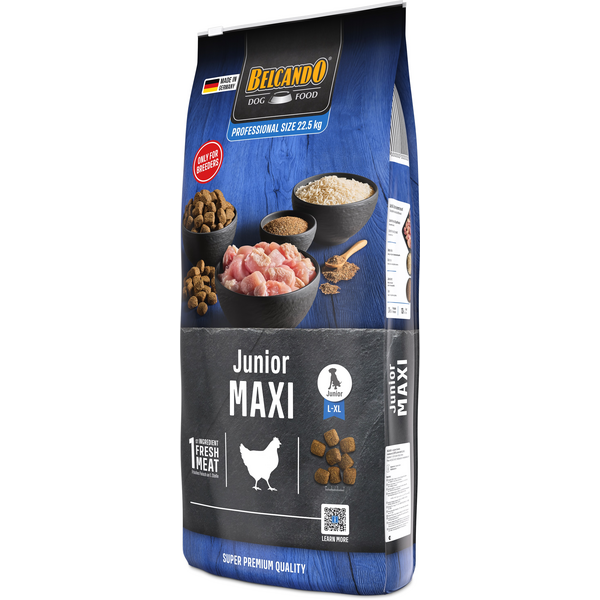 BELCANDO JUNIOR MAXI 22.5KG - LIELO ŠĶIRŅU SUŅU PUSAUDŽIEM, 3 image