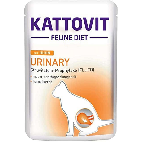 KATTOVIT URINARY CHICKEN 85G - KONSERVI KAĶIEM AR VISTU