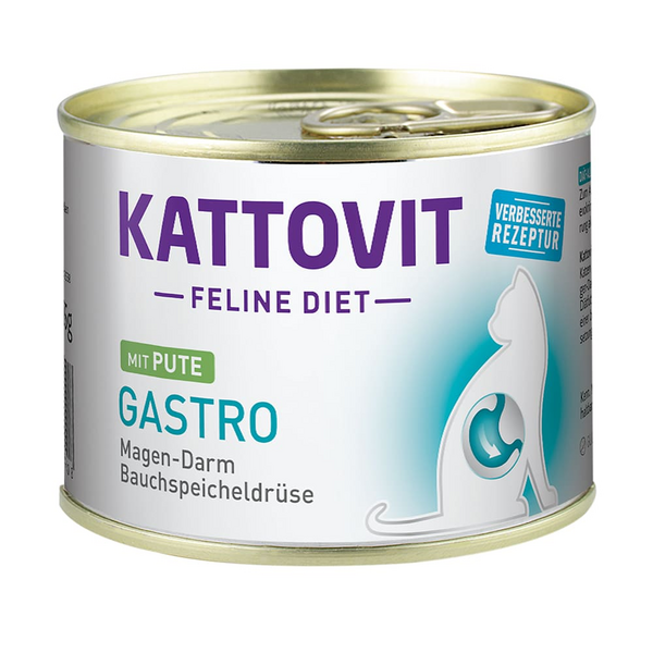 KATTOVIT GASTRO TURKEY 185G - KONSERVI KAĶIEM AR TĪTARU